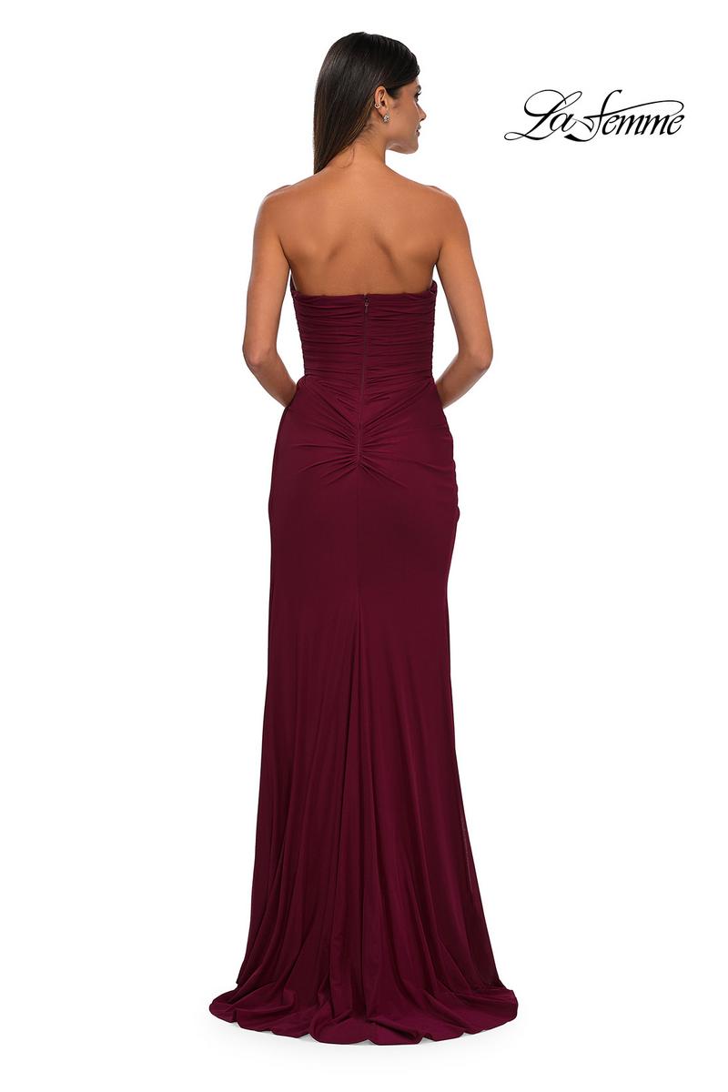 La Femme Dress 33116 - Dark Berry