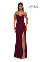 La Femme Dress 33116 - Dark Berry
