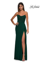La Femme Dress 33116 - Emerald