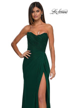 La Femme Dress 33116 - Emerald