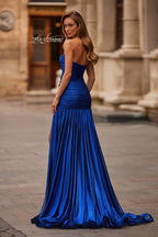 La Femme Dress 33200 - Royal Blue