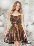 Colors Dress Homcoming 3324