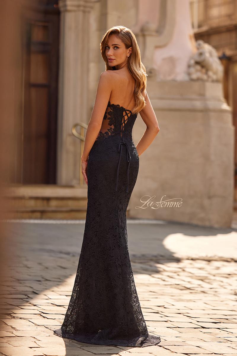 La Femme Prom 33316 - Black