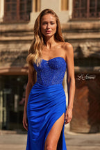 La Femme Dress 33355 - Royal Blue