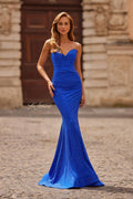 La Femme Dress 33360 - Royal Blue