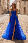 La Femme Dress 33363 - Royal Blue