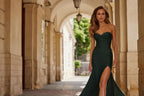 La Femme Dress 33396 - Emerald