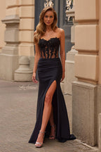 La Femme Prom 33399 - Navy