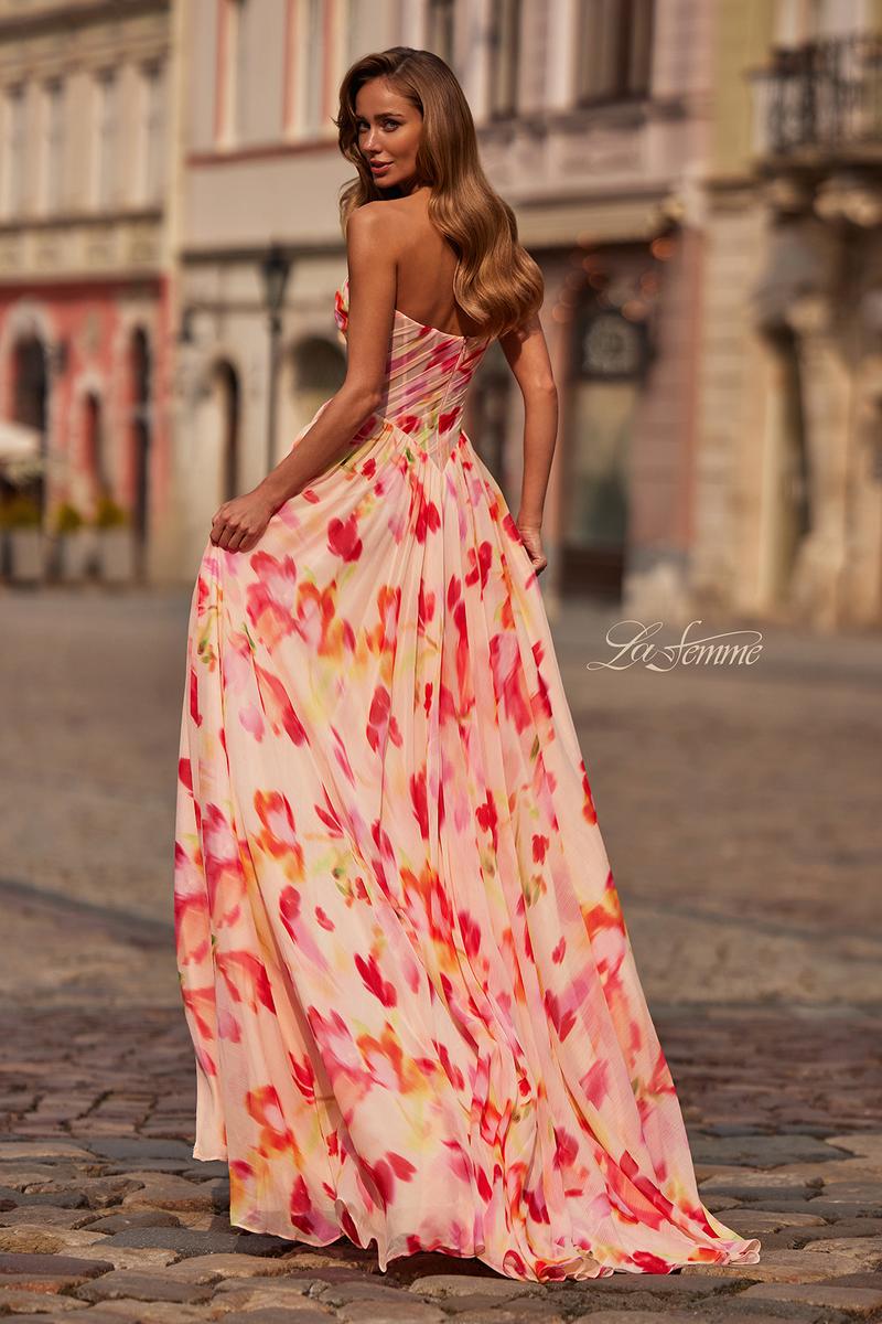 La Femme Dress 33404 - Multi
