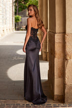 La Femme Dress 33419 - Navy