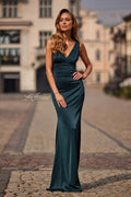 La Femme Dress 33425 - Dark Teal