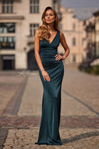 La Femme Dress 33425 - Dark Teal