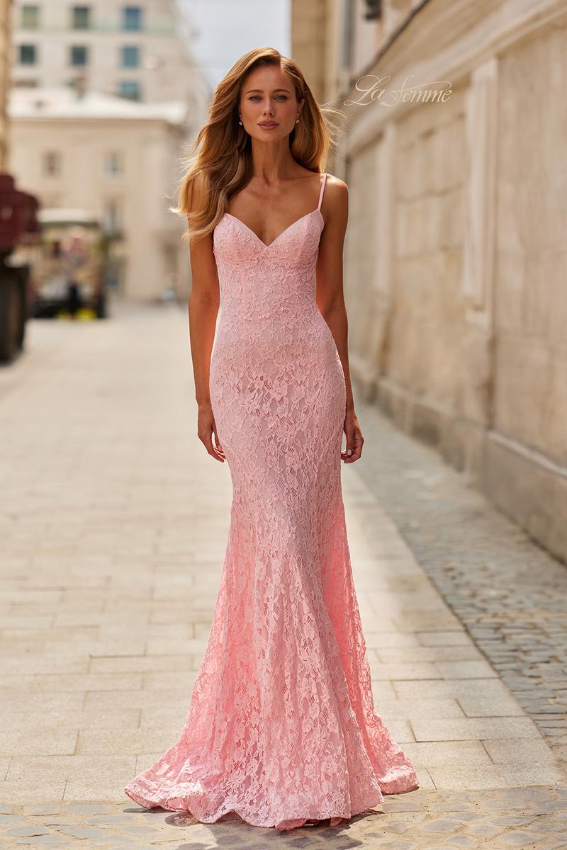 La Femme Prom 33452 - Baby Pink