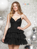 Colors Dress Dress 3346 - Black