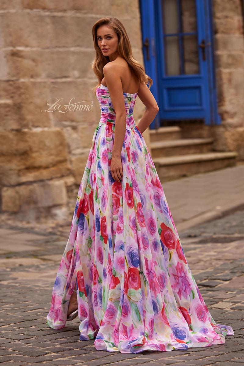 La Femme Dress 33487 - Multi