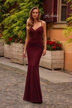 La Femme Dress 33489 - Wine