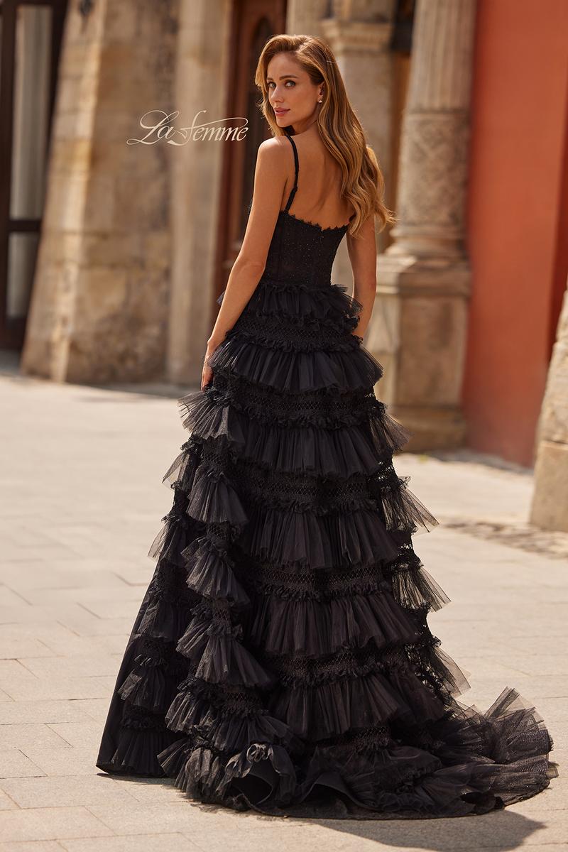 La Femme Prom 33493 - Black