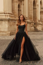 La Femme Prom 33499 - Black