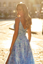 La Femme Dress 33502 - Multi