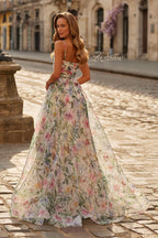 La Femme Dress 33516 - Multi
