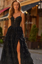 La Femme Prom 33525 - Black