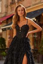 La Femme Prom 33525 - Black