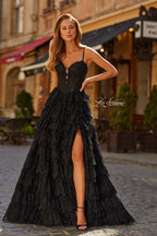La Femme Prom 33525 - Black
