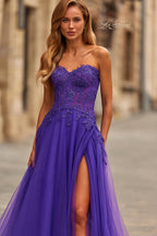 La Femme Prom 33551 - Royal Purple