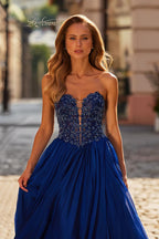 La Femme Dress 33552 - Marine Blue