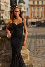 La Femme Prom 33562 - Black