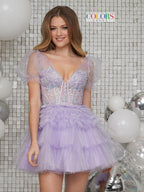 Colors Dress Homcoming 3362 - Lilac
