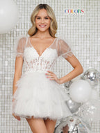 Colors Dress Homcoming 3362 - Off White