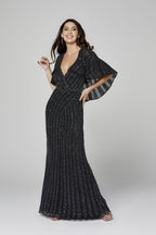 Primavera Evening Dress 3366 - Black