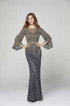 Primavera Evening 3378 - Charcoal Gold