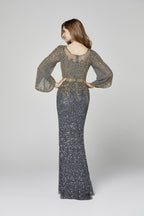 Primavera Evening 3378 - Charcoal Gold