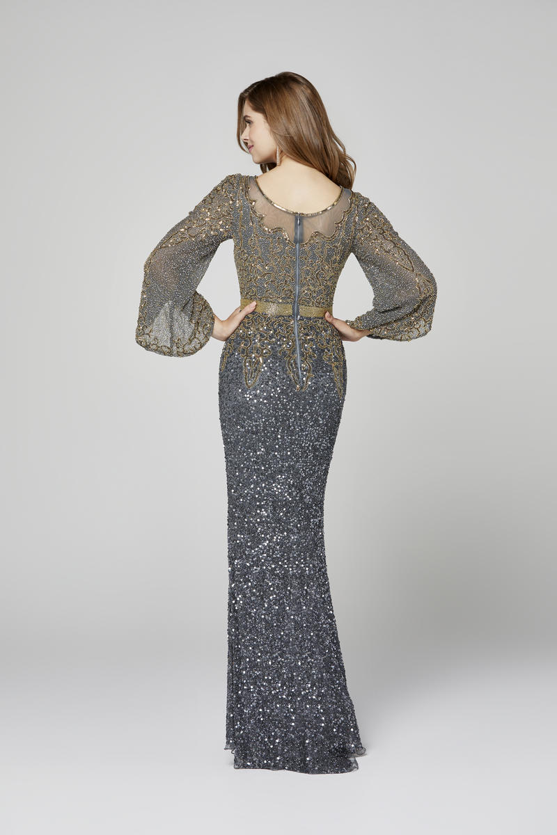 Primavera Evening 3378 - Charcoal Gold