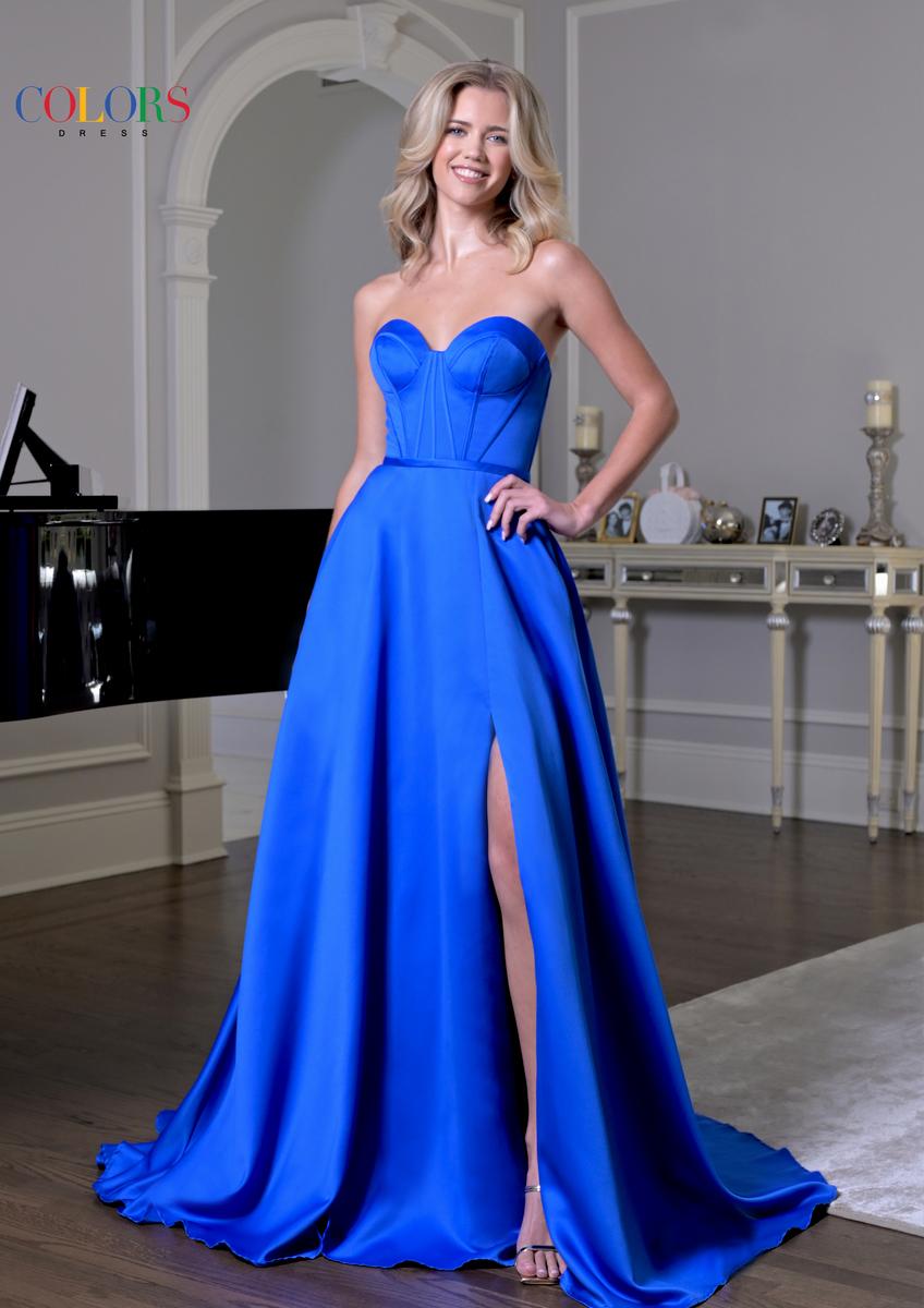 Colors Dress Dress 3434 - Royal
