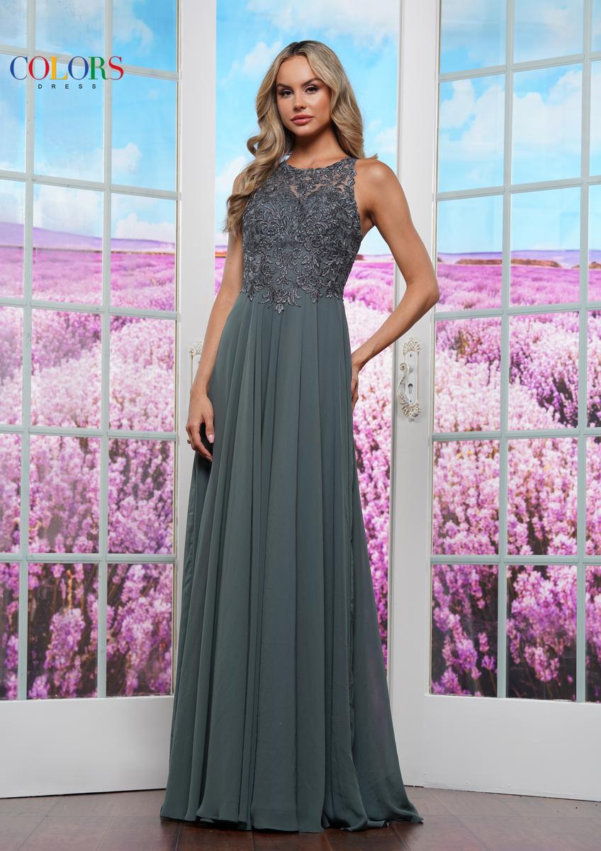 Colors Dress Dress 3440 - Thyme