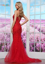 Colors Dress Dress 3453 - Red