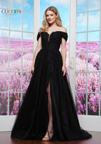 Colors Dress Dress 3474 - Black