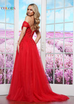 Colors Dress Dress 3474 - Red