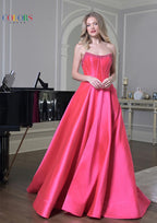 Colors Dress Dress 3478 - Hot Pink