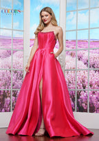 Colors Dress Dress 3478 - Hot Pink