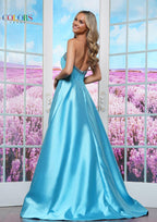 Colors Dress Dress 3478 - Turquoise