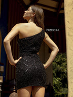 Primavera Couture Short Dress 3504 - Black