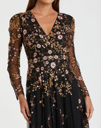 Cocktail by Mac Duggal Dress 35103 - Black Multi