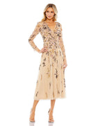 Cocktail by Mac Duggal Dress 35103 - Latte
