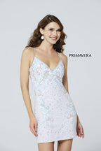 Primavera Couture Short Dress 3516