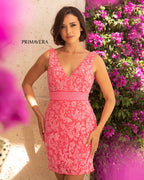 Primavera Couture Short Dress 3518