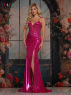 Colors Dress Dress 3564 - Hot Pink